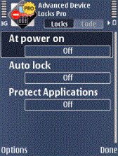 game pic for Advanced Device Locks Pro S60 3rd  S60 5th